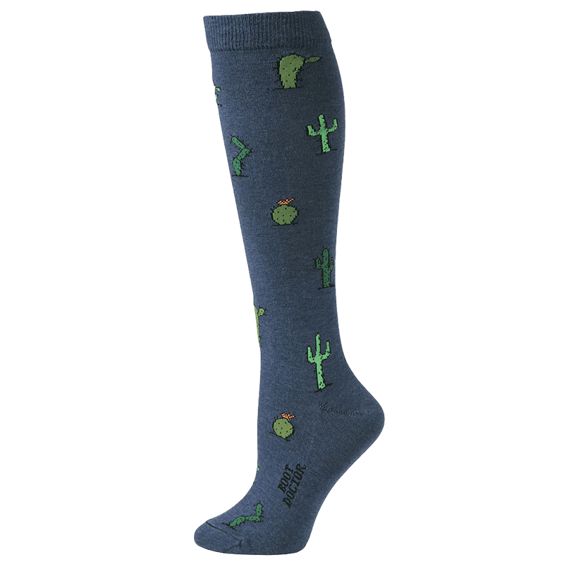 Boot Doctor Women's Cactus Blue Socks