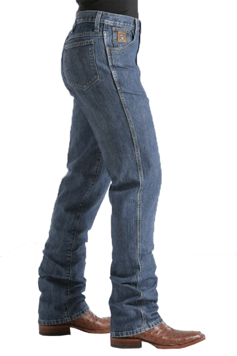 Cinch Men's Slim Fit Bronze Label Blue Jeans