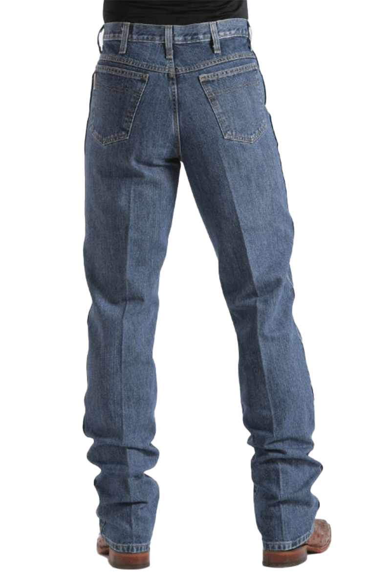 Cinch Men's Slim Fit Bronze Label Blue Jeans