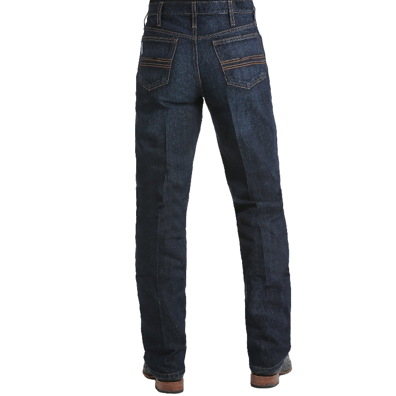 Cinch Men's Slim Fit Silver Label Dark Stone Blue Jeans