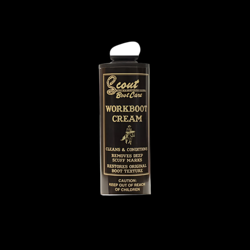 M&F Unisex Scout Work 8oz Black Boot Cream