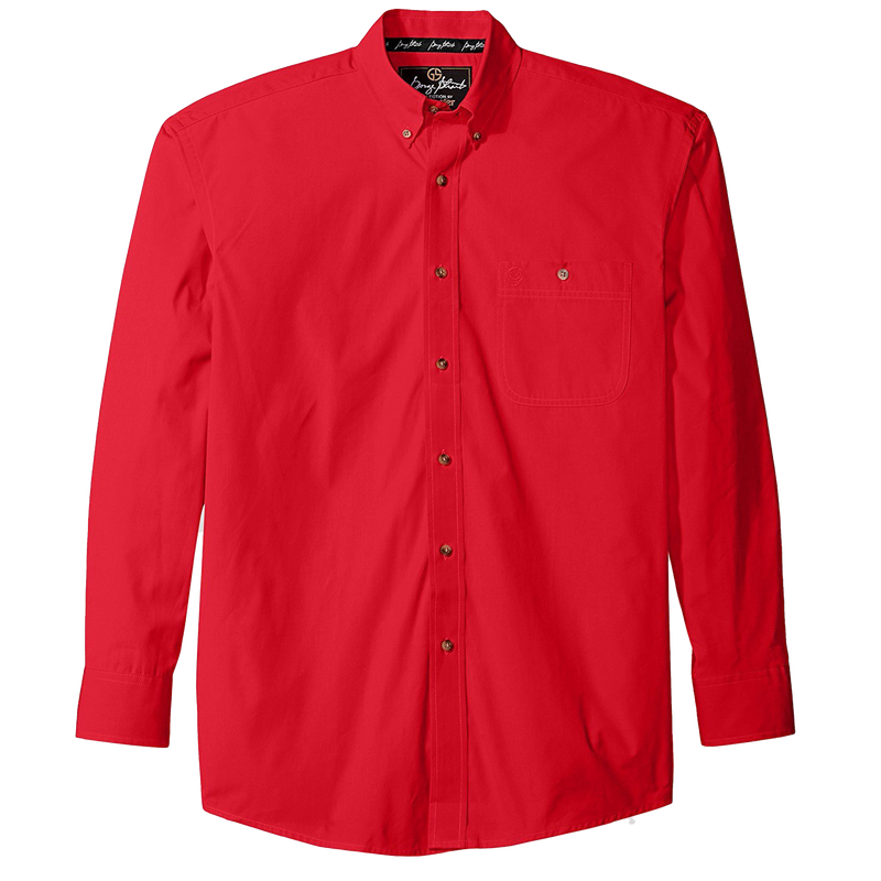 Wrangler George Strait Red Solid Shirt