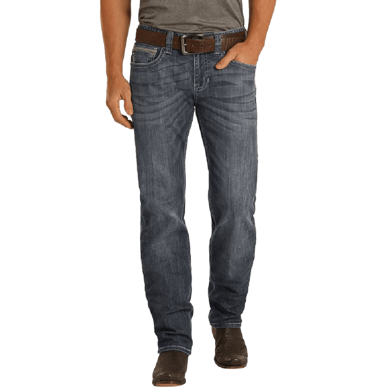 Panhandle Slim Men's Pistol Straight Stackable Jeans