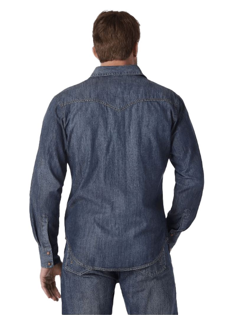 Wrangler Retro Premium Denim Snap Shirt