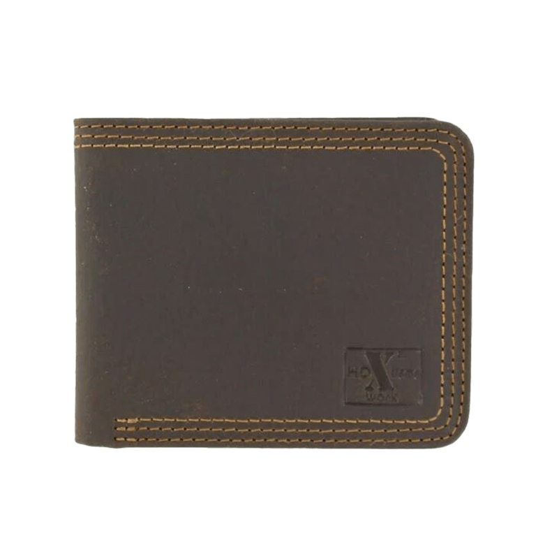 Nocona Men's HD Xtreme Bifold Brown Wallet