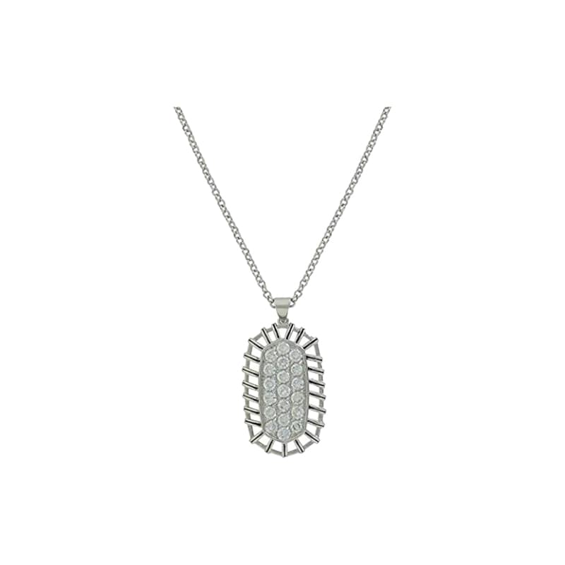 Montana Silversmiths Women's Buck Knit Wire Silver Necklace