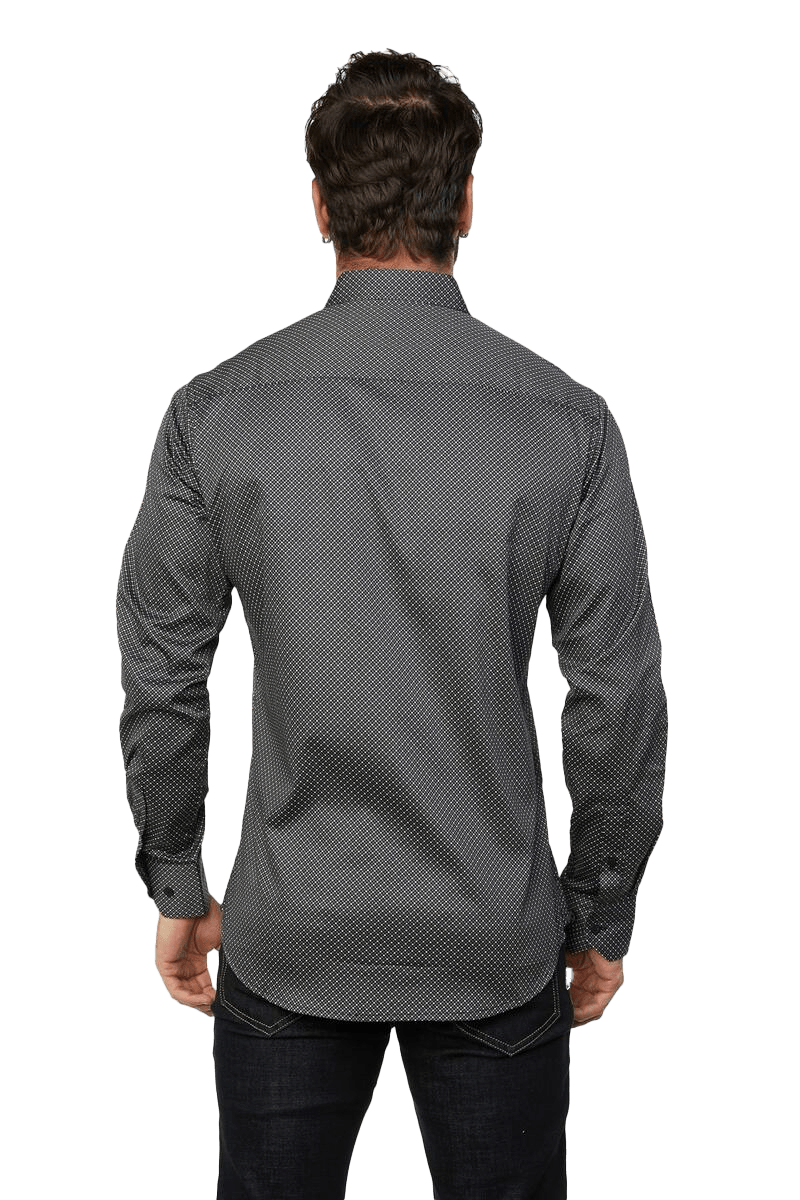 Platini Men's Grey Monogram T-shirt