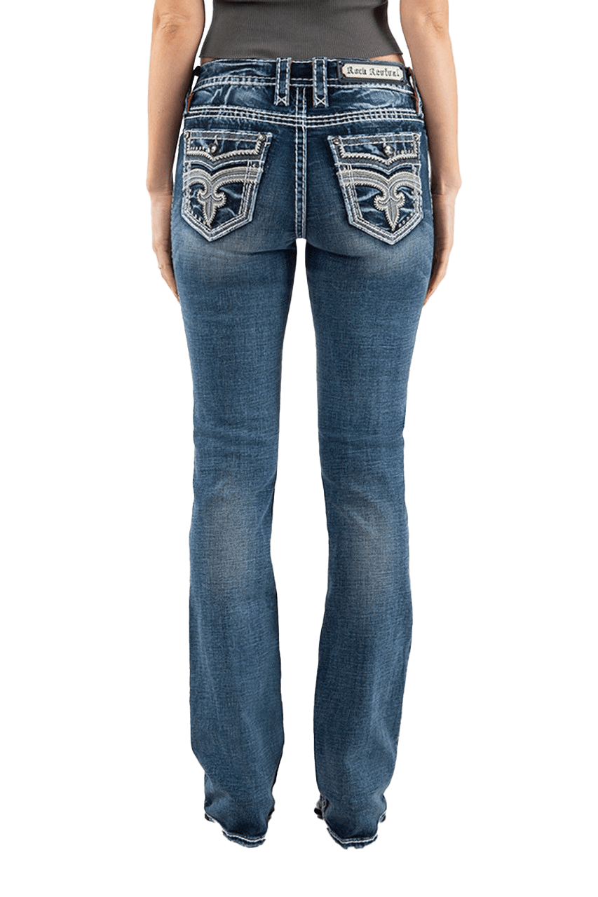 Rock Revival Women´s Arona Bootcut Straight Denim Jeans