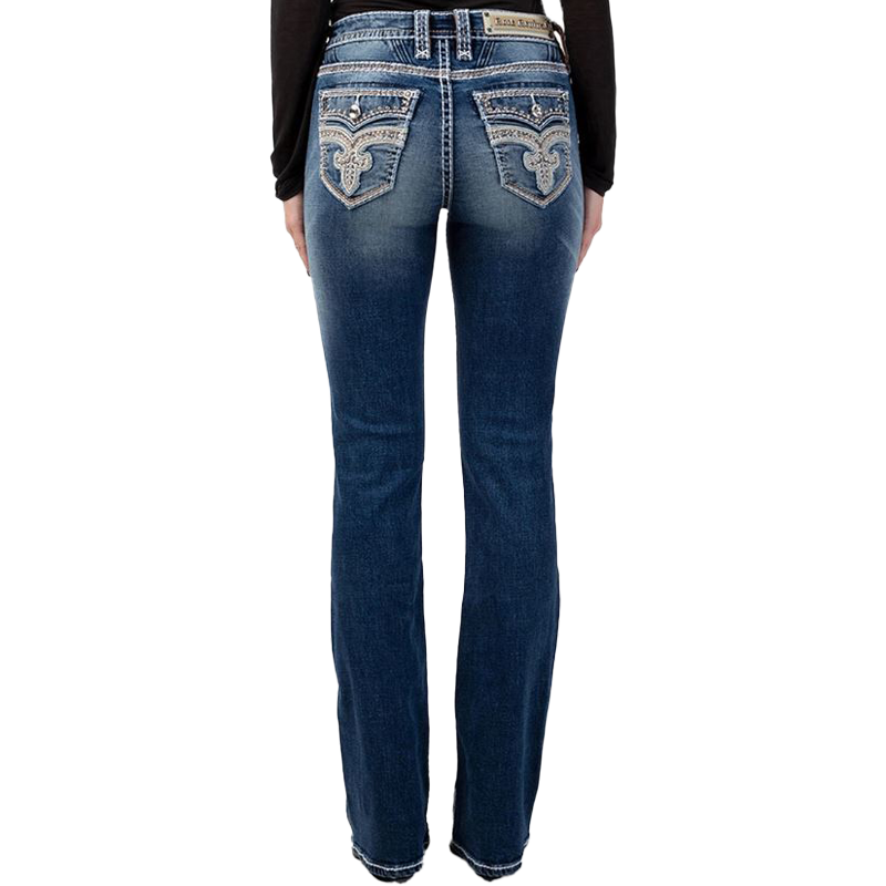 Rock Revival Mint Leaf Boocut Jeans