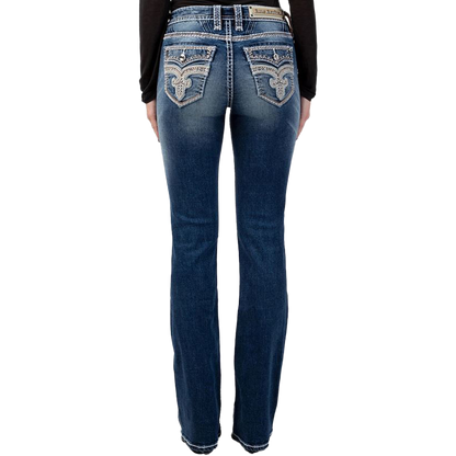 Rock Revival Mint Leaf Boocut Jeans