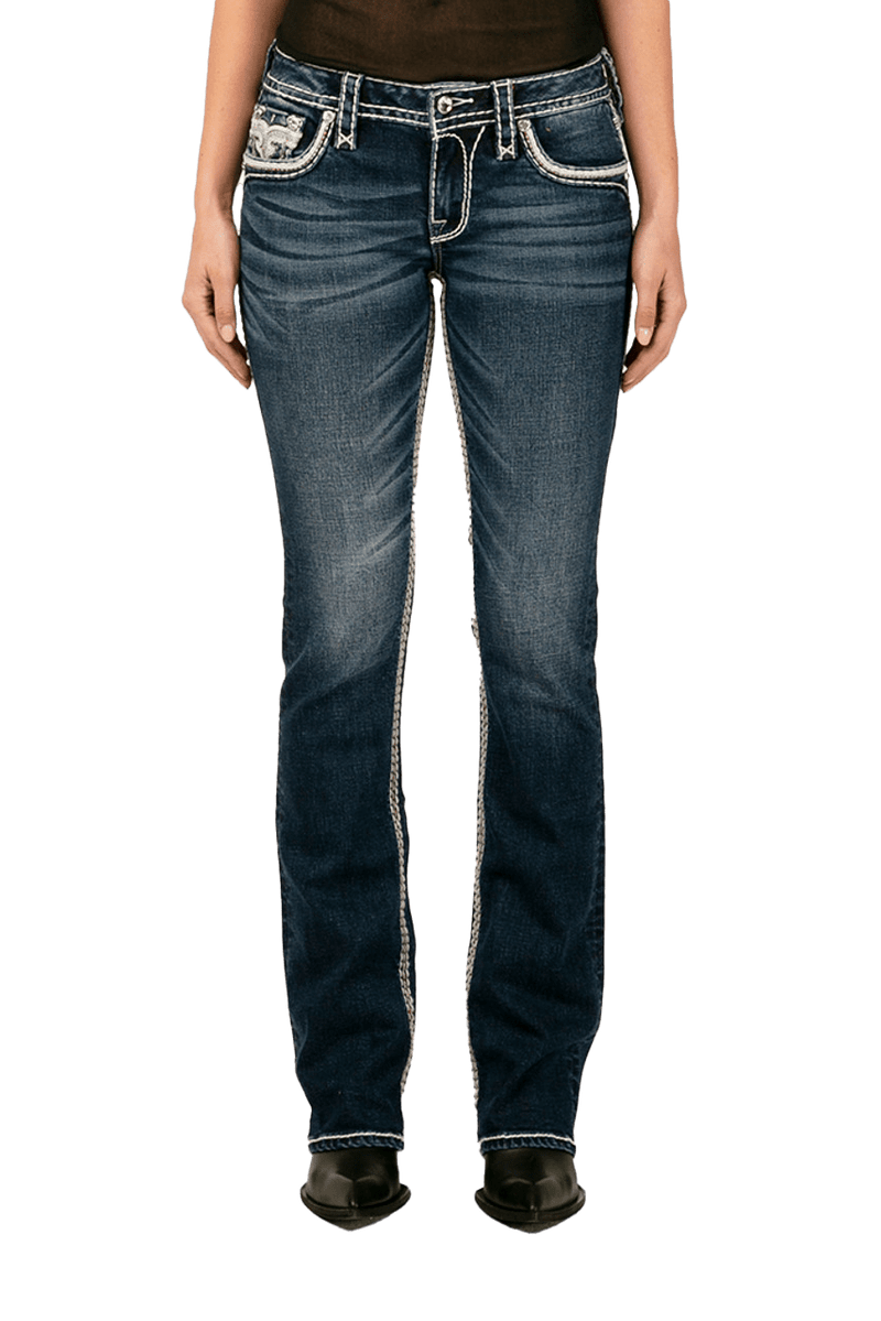 Rock Revival Men's Souline B201 Boot Cut Jeans