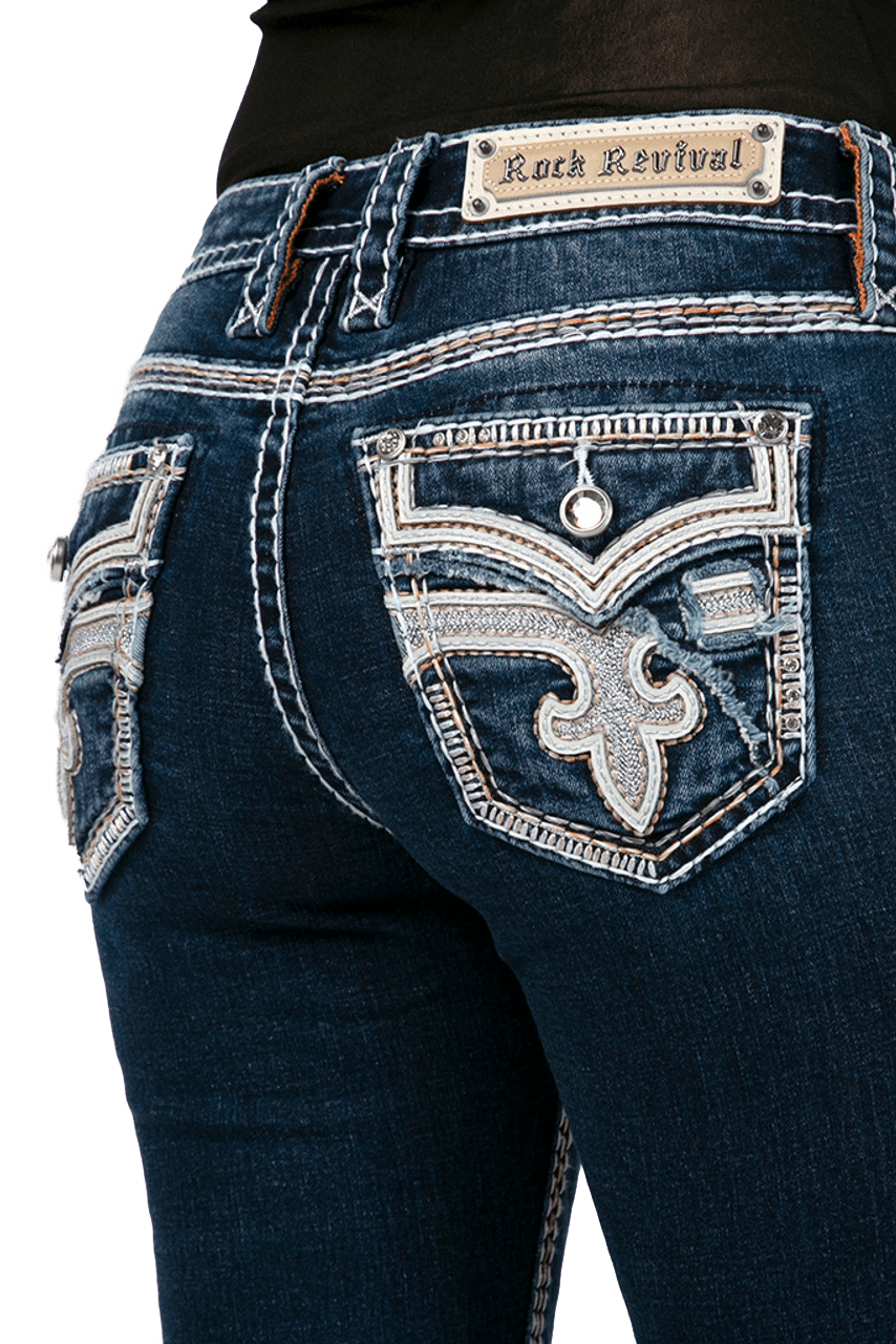 Rock Revival Women's "Souline B202" Boot Cut Denim Jeans