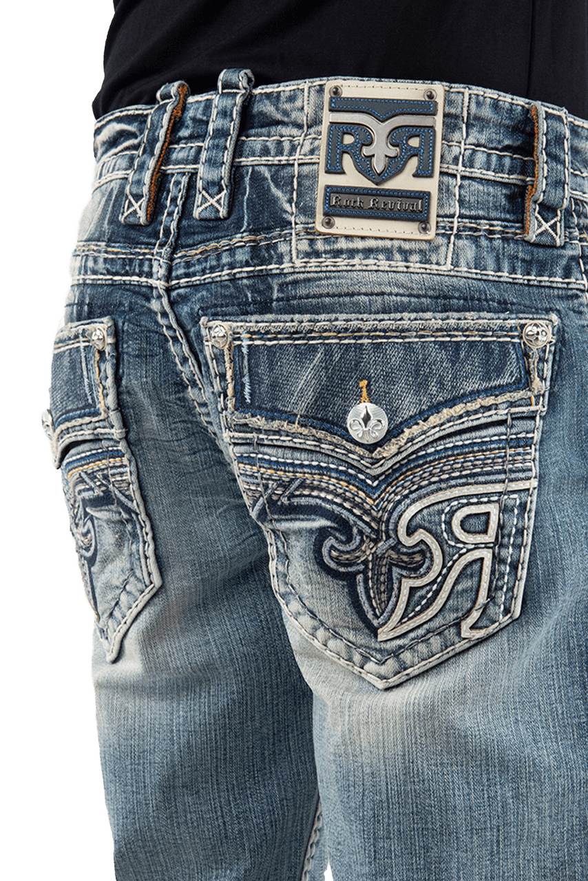 Shop Rock Revival Men's Greyton Straight Jeans - Style and Quality at ...