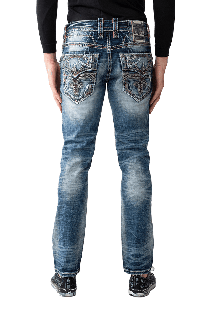Rock Revival Men's Kinsly Straight Jeans