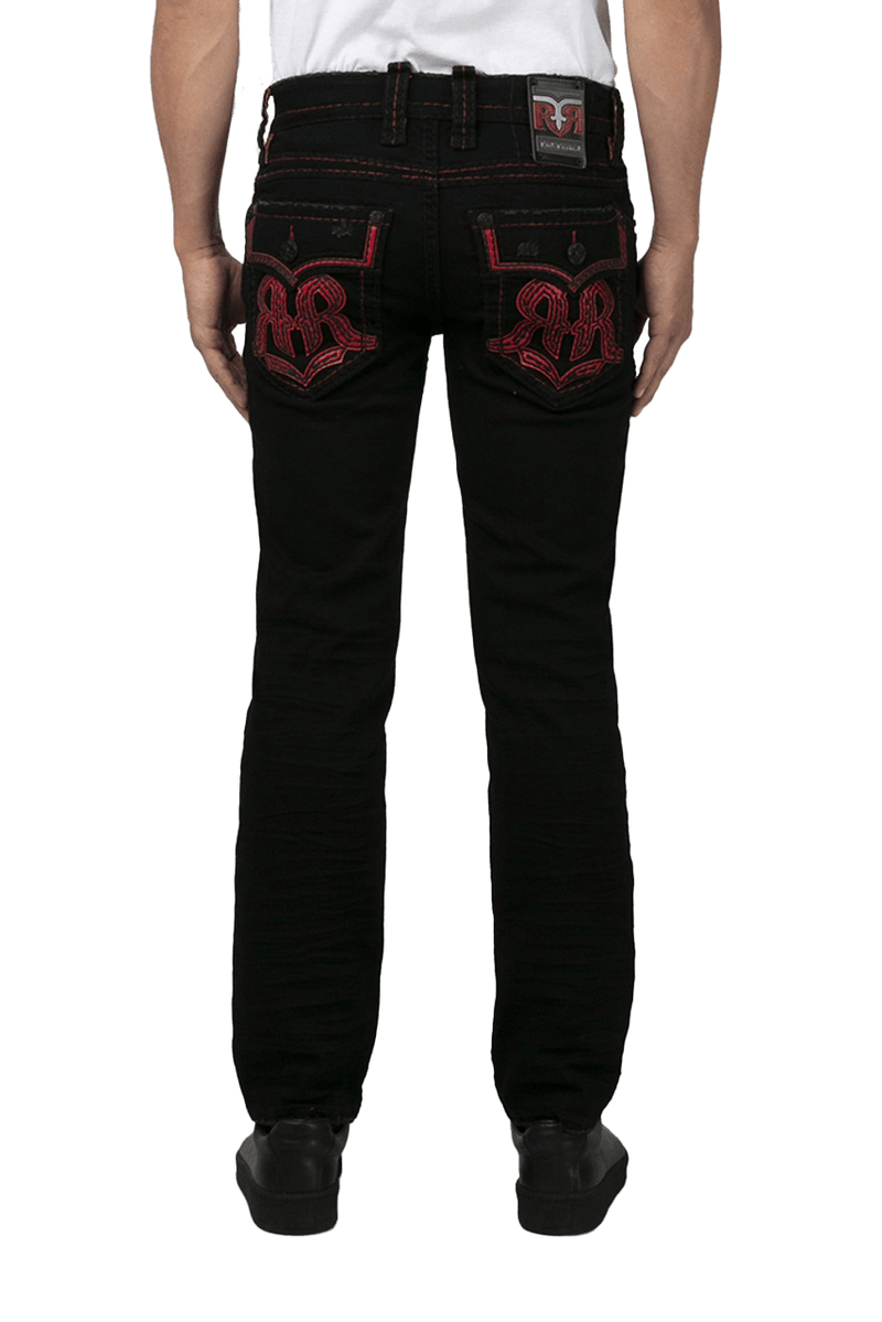 Rock Revival Men's Rey J203r Straight Jeans