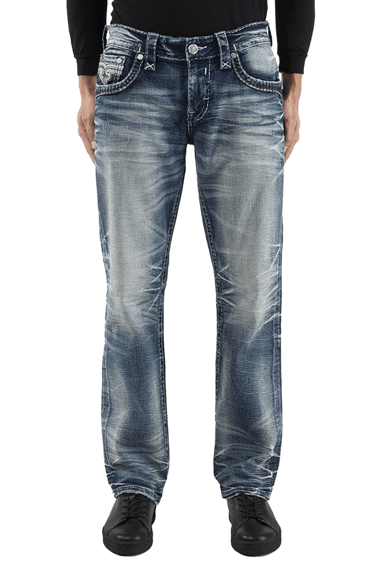 Rock Revival Men's Calix J200r Straight Jeans