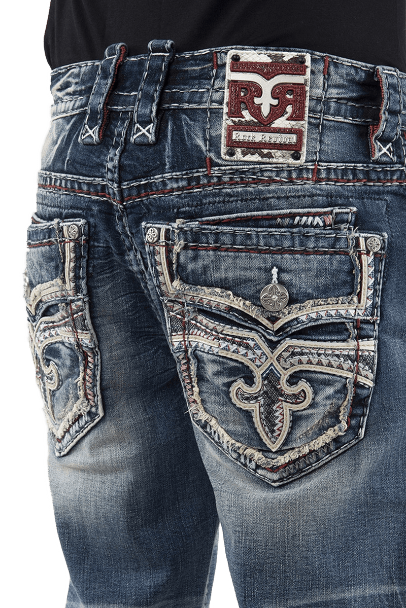 Rock Revival Men's Calix J200r Straight Jeans