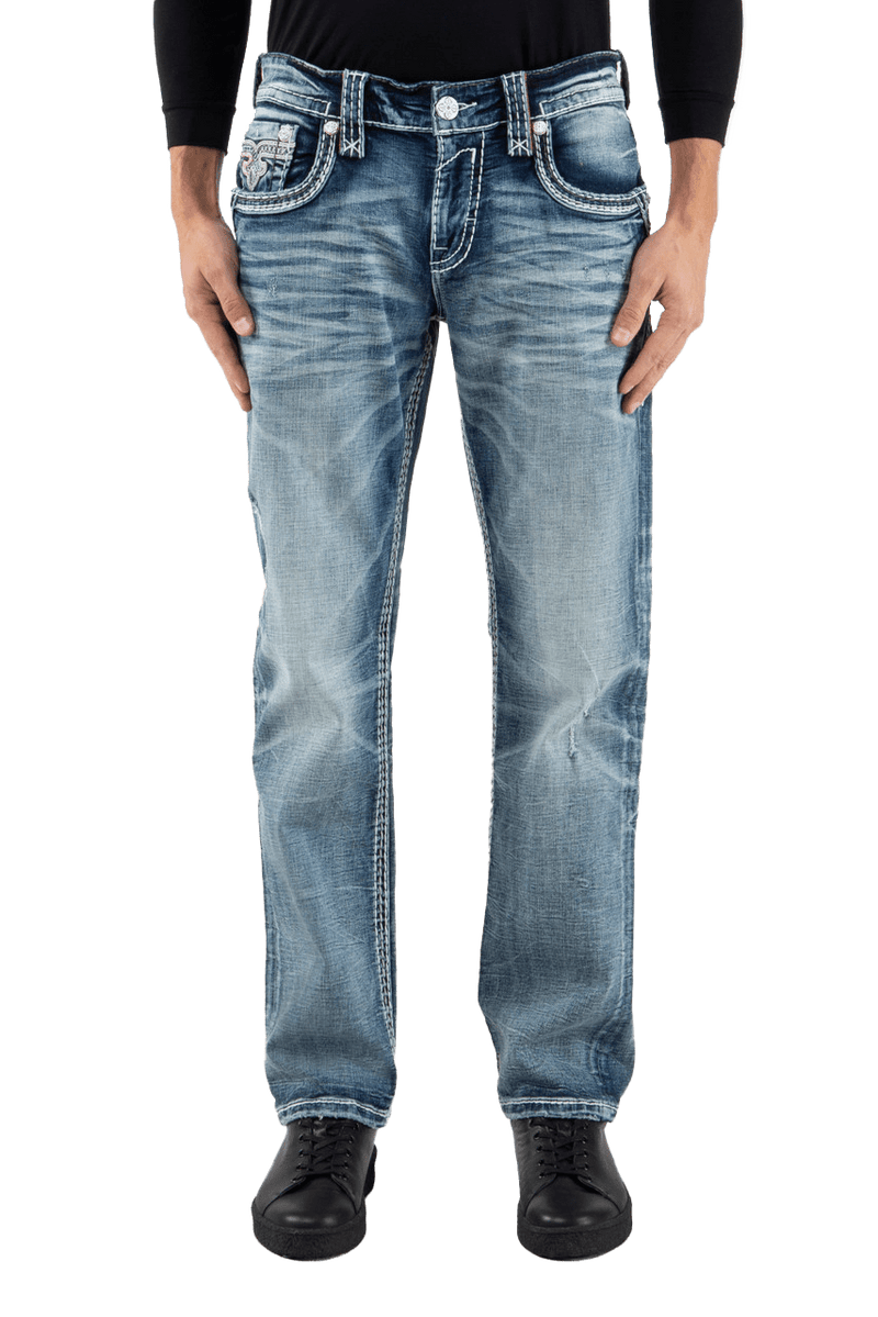 Rock Revival Men's Brycen Straight Jeans