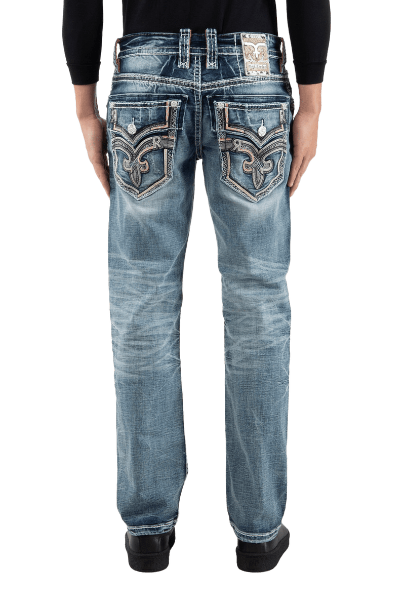 Rock Revival Men's Brycen Straight Jeans