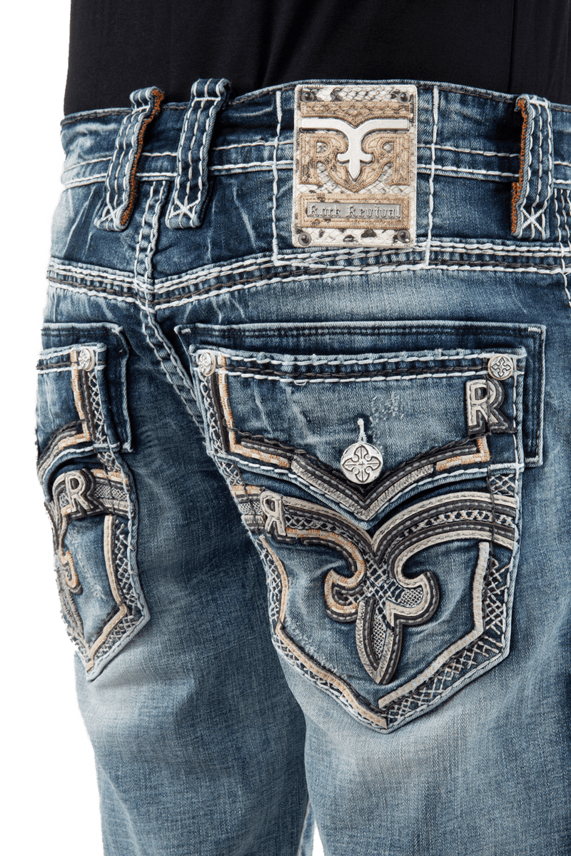 Rock Revival Men's Brycen Straight Jeans