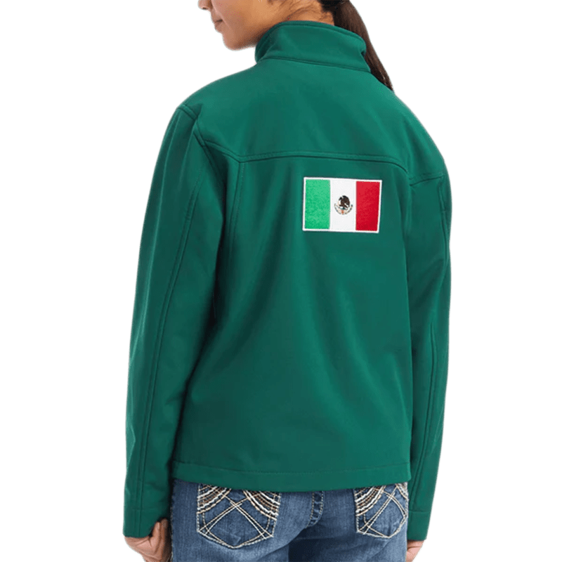 Ariat Youth New Team Soft Shell Verde Mexico Jacket
