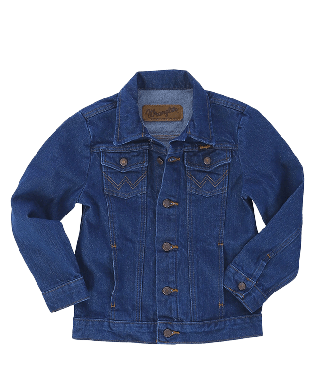 Wrangler Boy's Cowboy Cut Unlined Denim Jacket