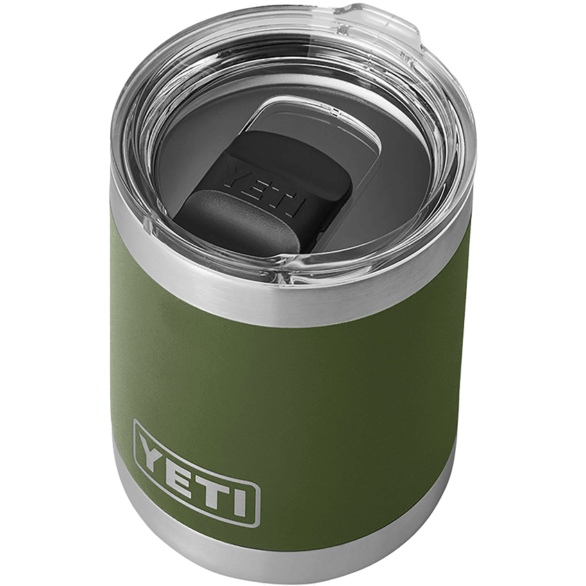 Yeti Rambler 10 oz Highlands Olive Lowball with Magslider Lid