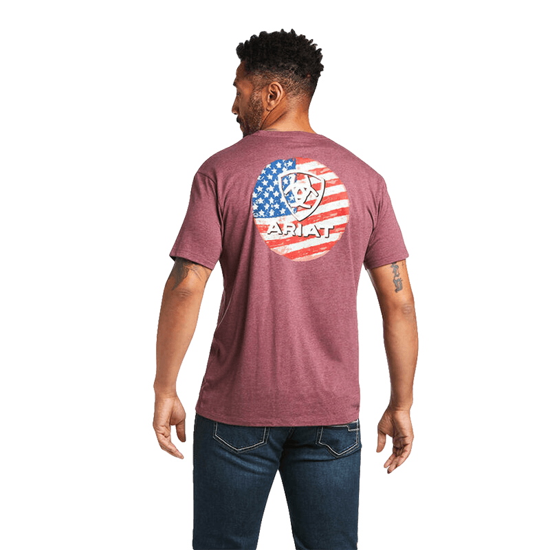 Ariat Men's US Flag Circle T-Shirt