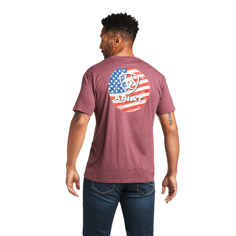 ARIAT Men's Explore Circle Tee - Casual Short Sleeve T-Shirt For Everyday Wear