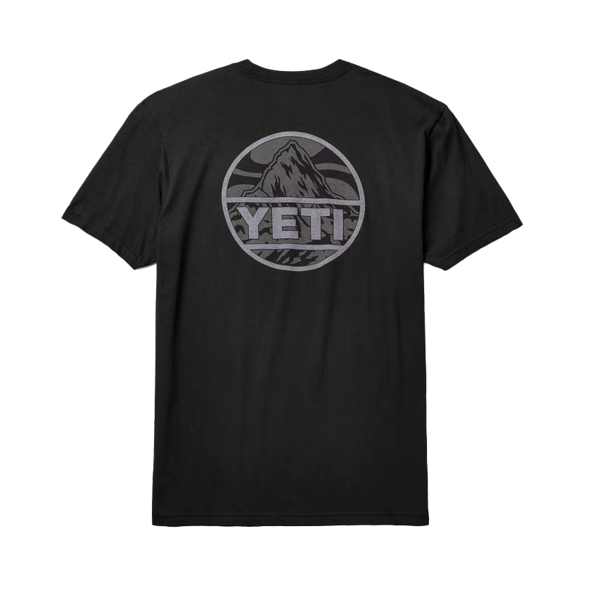 Yeti Men's Mountain Badge Short Sleeve T-Shirt - Main Image
