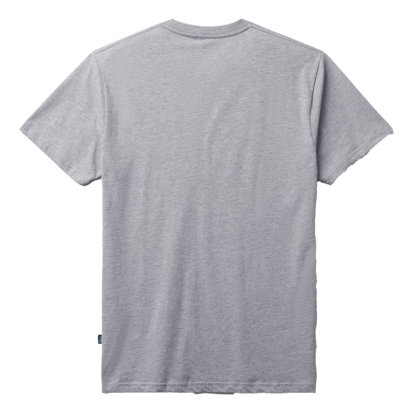 Yeti Premium Logo Badge Short Sleeve Grey T-shirt