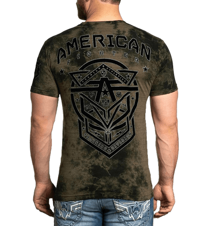 American Fighter Glover Olive Camo Tee T-shirt