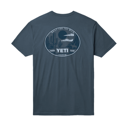 Yeti Horse Canyon Short Sleeve Indigo T-shirt
