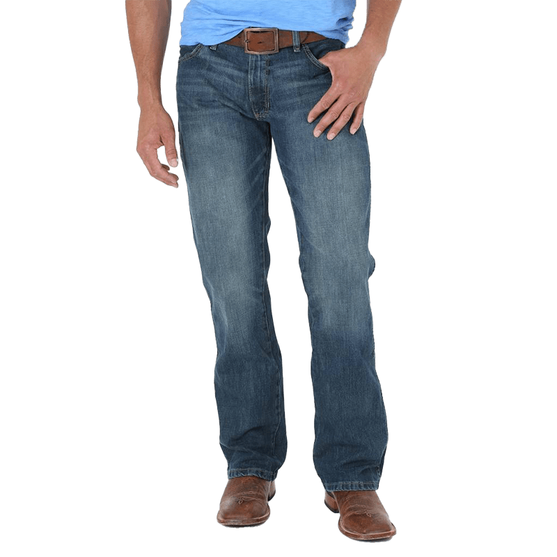 Upgrade Your Style with Wrangler Retro Slim Boot Cut Jeans